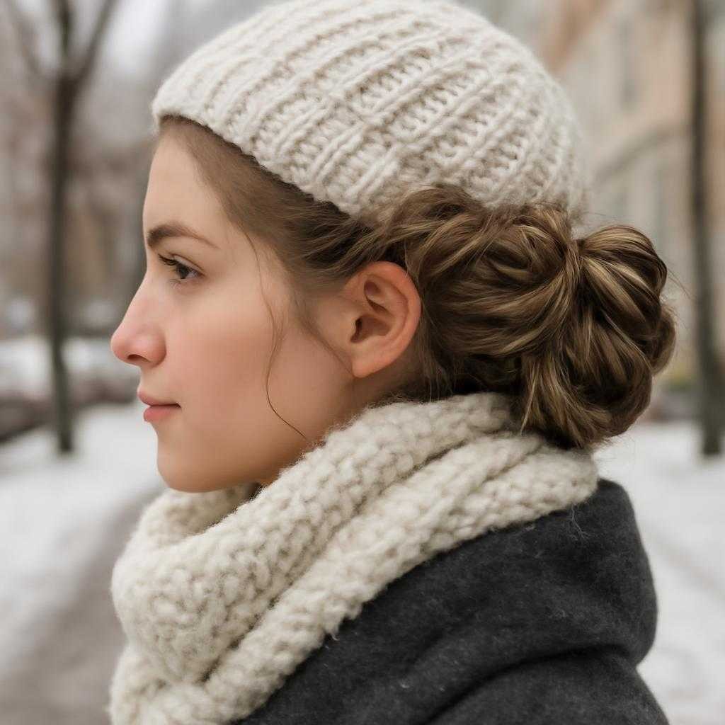 зимние прически