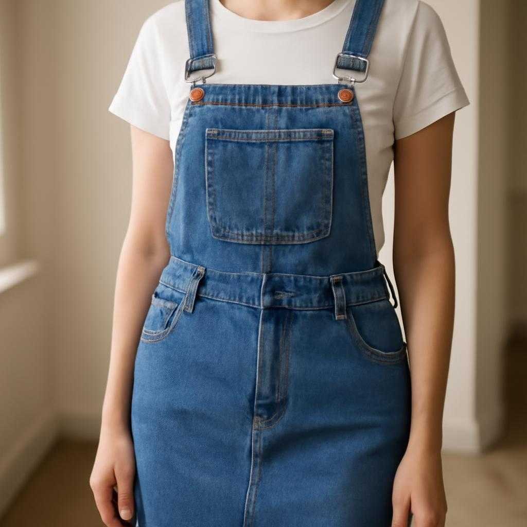 джинсовый сарафан