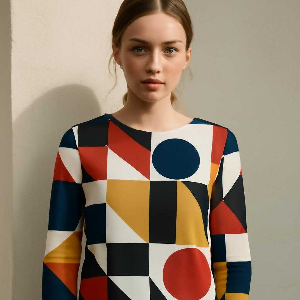 геометрические принты