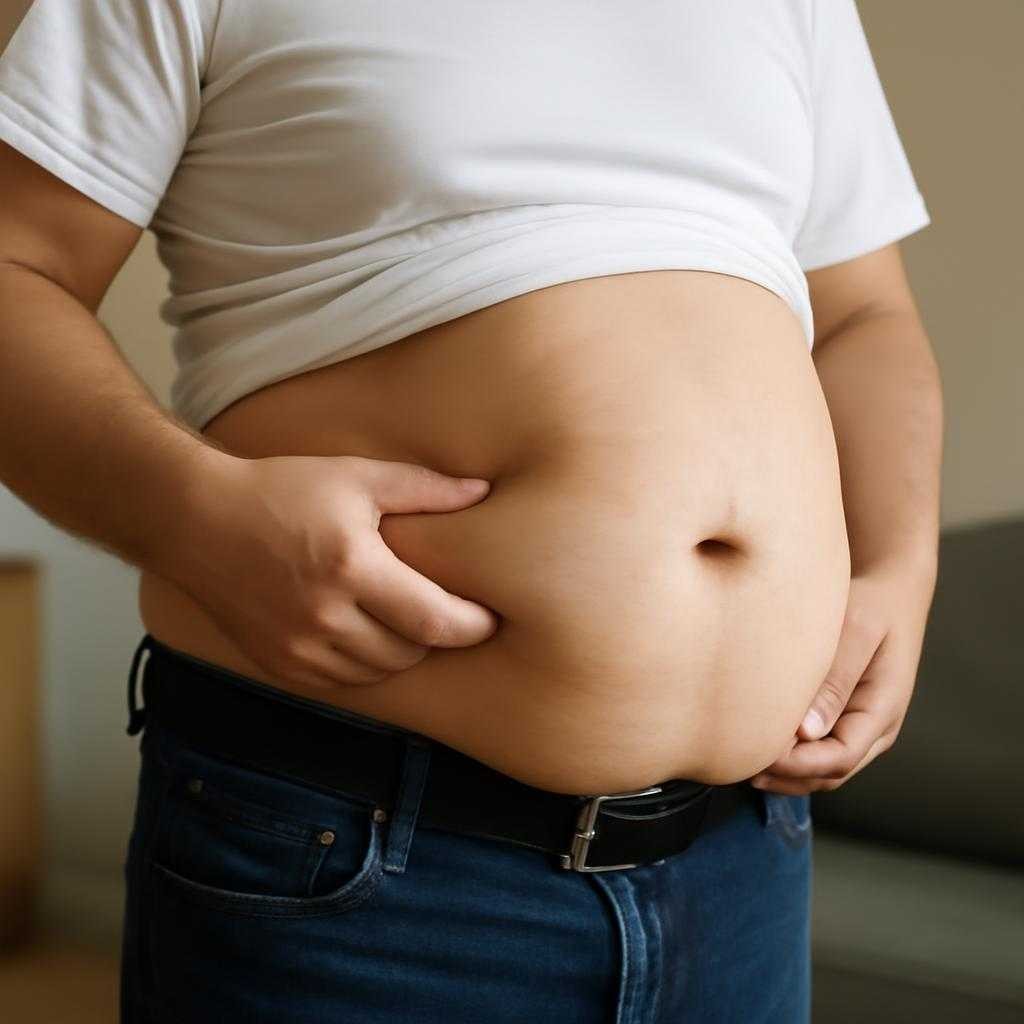 лишний живот