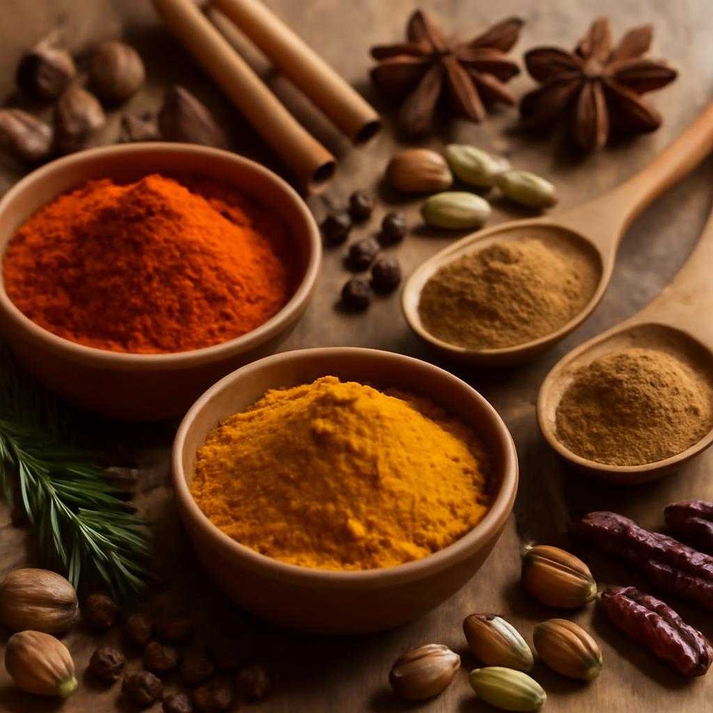 пряные оттенки