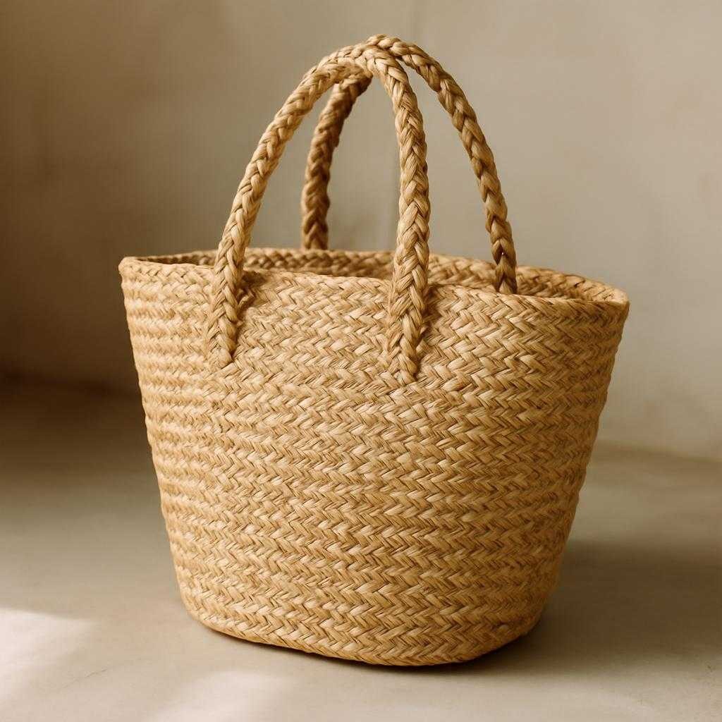 соломенная сумка