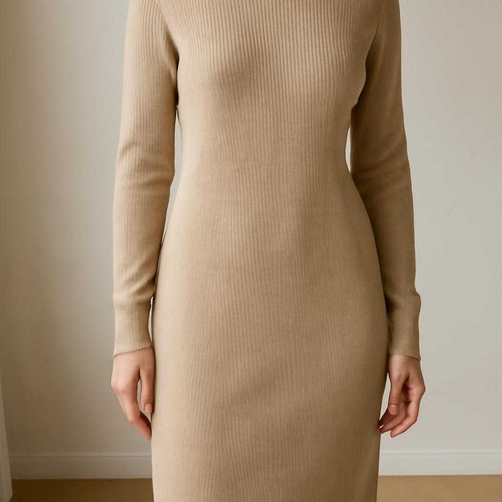 трикотажное платье