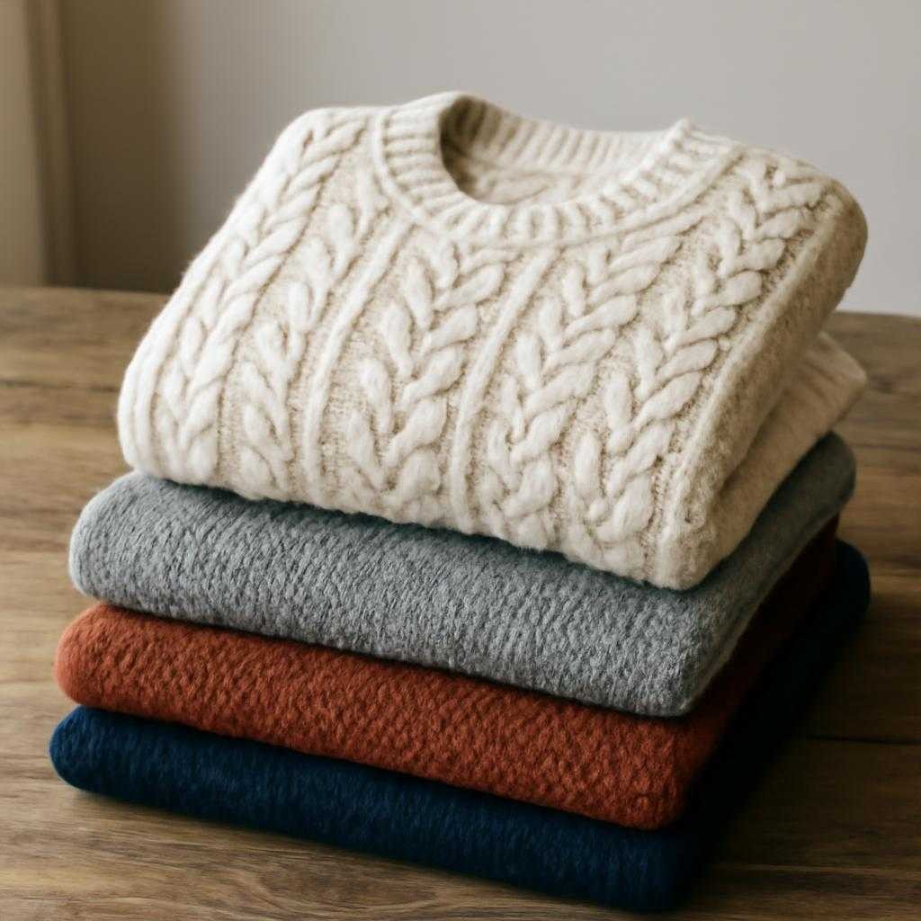 вязаные свитера